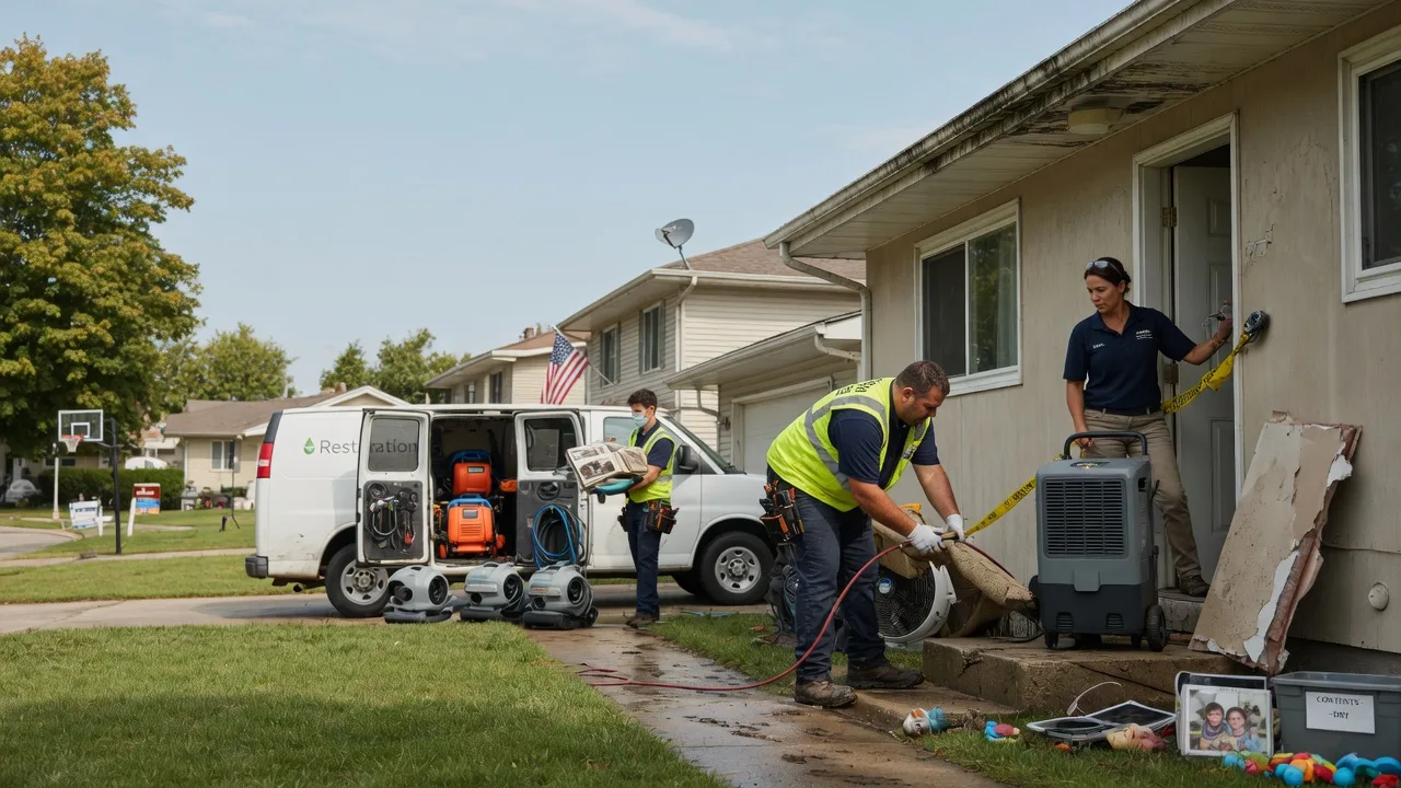 Water Damage Restoration in Aurora, KS near me